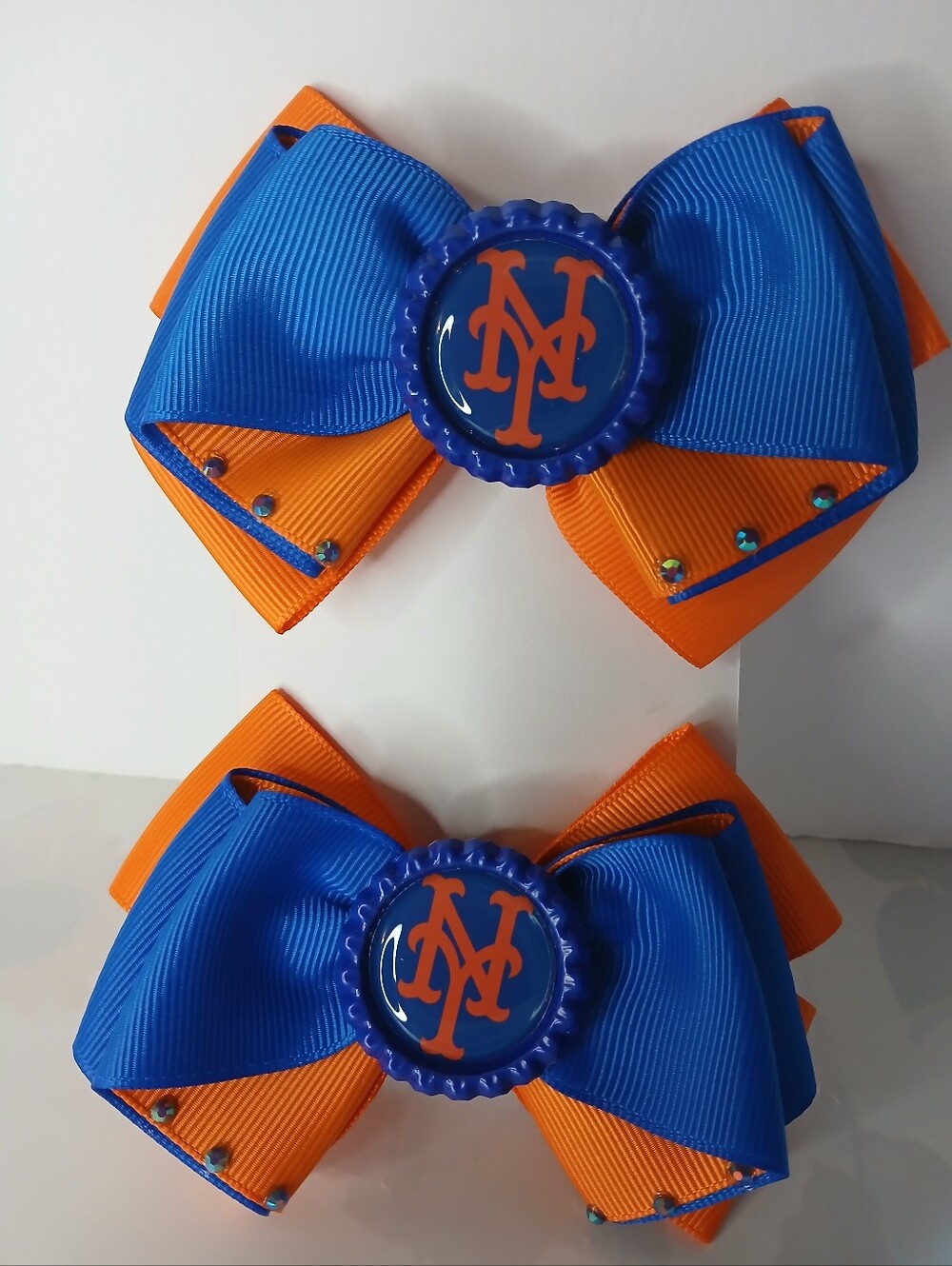 Mets  Hair Bows Set